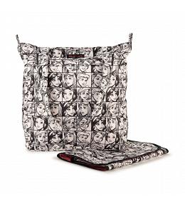 JuJuBe Once Upon a Time - Be Light Plus Everyday Lightweight Zippered Tote Bag with Changing Pad